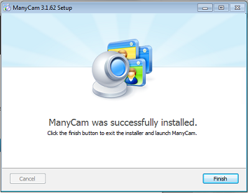 برنامج manycam لتشغيل كاميرا الويب في ويندوز 7 